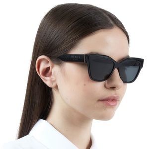 Prada 53mm Cat Eye Sunglasses with case
